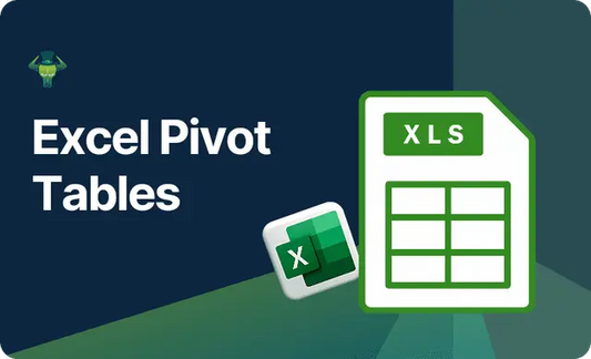 Excel Pivot Tables Crash Course